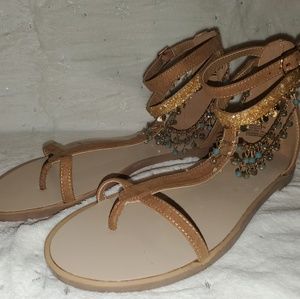 JustFab Flat Sandals